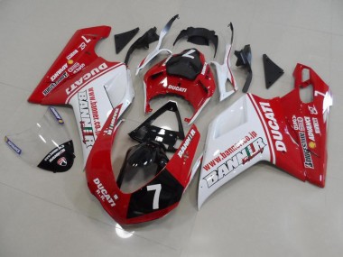 Bannière 7 Carénage Moto Ducati 848 1098 1198 07-14