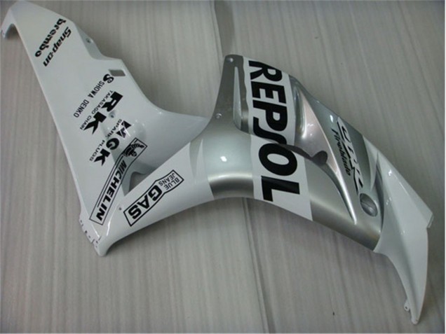 Blanc Argent Noir Repsol Carénage Moto CBR 1000 RR 04-05