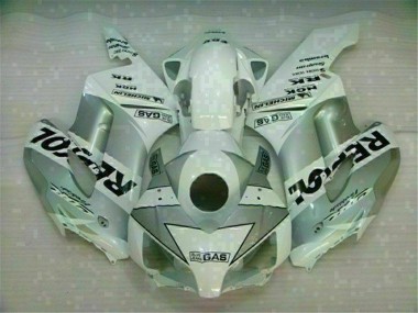 Blanc Argent Repsol Carénage Moto CBR 1000 RR 04-05