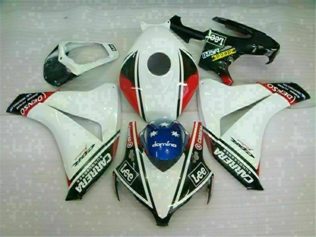 Blanc Kit Carénages Motos CBR 1000 RR 08-11