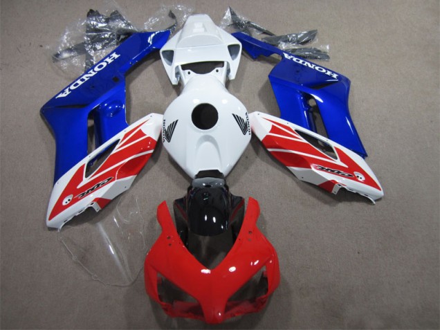 Blanc Rouge Bleu Carénage Moto CBR 1000 RR 04-05