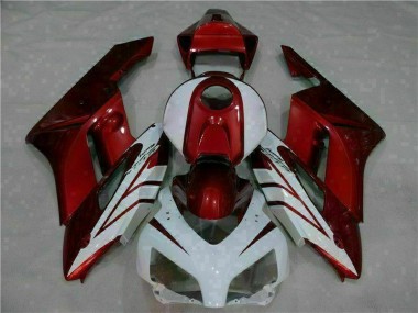 Blanc Rouge Carénage Moto CBR 1000 RR 04-05