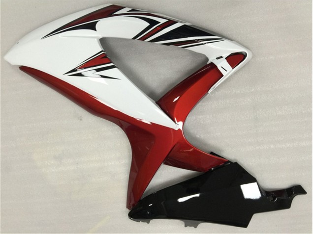 Blanc Rouge Noir Carénage Moto GSXR 600 / 750 K8 08-10