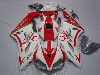 Blanc Rouge PRAMAC Carénage Moto CBR 1000 RR 04-05