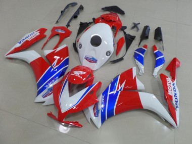 Blanc Rouge TT Legend Carénage Moto CBR 1000 RR 12-16