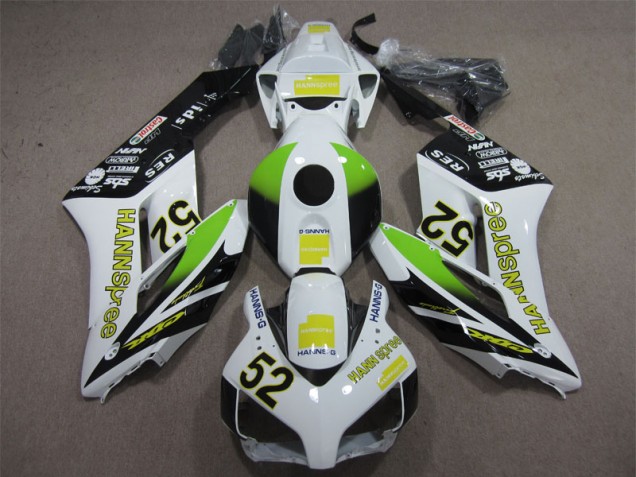 Blanc Vert Hannspree 52 Carénages Moto CBR 1000 RR 04-05