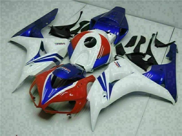 Bleu Blanc Carénage Moto CBR 1000 RR 06-07