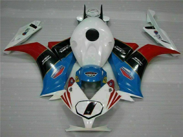 Bleu Blanc Carénage Moto CBR 1000 RR 12-16