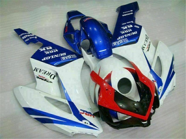 Bleu Blanc Carénages Moto CBR 1000 RR 04-05