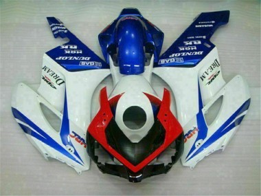 Bleu Blanc Carénages Moto CBR 1000 RR 04-05