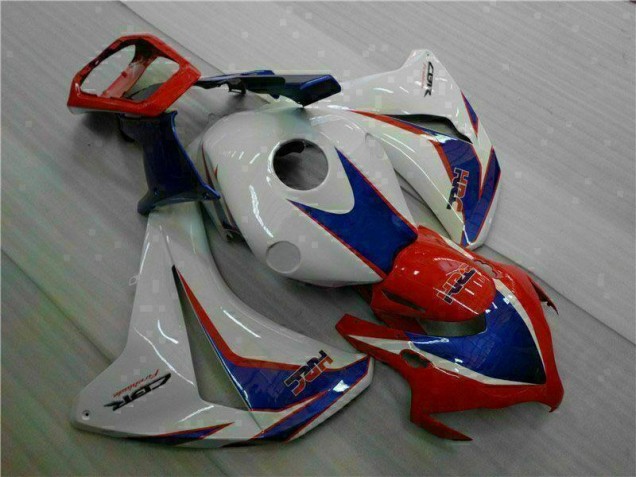 Bleu Blanc Carénages Moto CBR 1000 RR 08-11