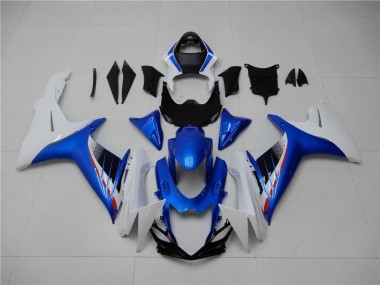 Bleu Blanc Carénages Moto GSXR 600 / 750 K11 11-24