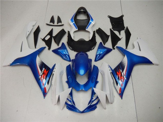 Bleu Blanc Carrosserie Moto GSXR 600 / 750 K11 11-24