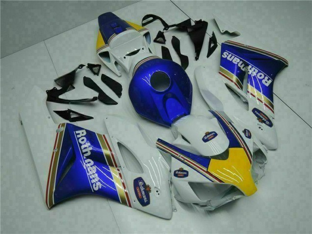 Bleu Blanc Kit Carénages Motos Complet CBR 1000 RR 04-05