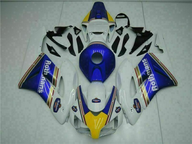 Bleu Blanc Kit Carénages Motos Complet CBR 1000 RR 04-05