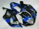 Bleu Noir Carénages Moto GSXR 600 / 750 K1 K2 K3 01-03