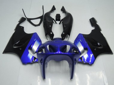 Bleu et Noir Carénage Moto ZX7R 96-03