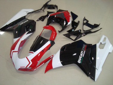 Corse Carénages Moto Ducati 848 1098 1198 07-14