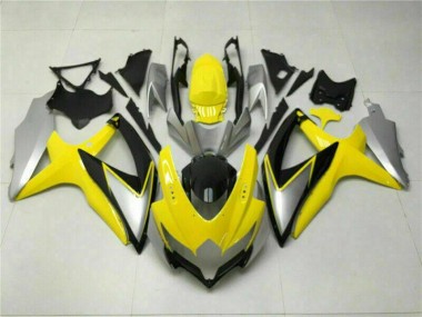 Jaune Carénage Moto GSXR 600 / 750 K8 08-10