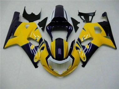 Jaune Carrosserie Moto GSXR 600 / 750 K1 K2 K3 01-03