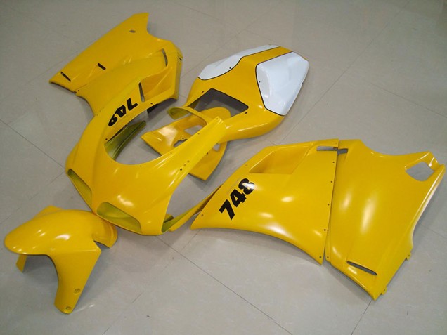 Jaune Kit Carénages Motos Complet Ducati 748 916 996 996S 93-05