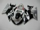 Noir Argent Carénage Moto GSXR 600 / 750 K1 K2 K3 01-03