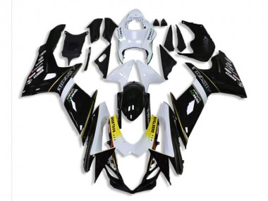 Noir Blanc Carénage Moto GSXR 600 / 750 K11 11-24