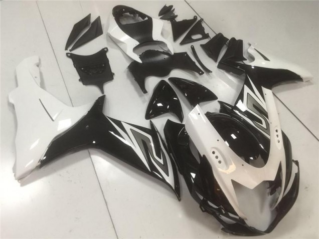 Noir Blanc Carénages Moto GSXR 600 / 750 K11 11-24