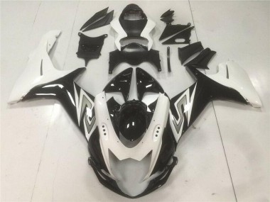 Noir Blanc Carénages Moto GSXR 600 / 750 K11 11-24