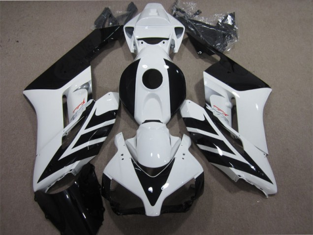 Noir Blanc Kit Carénages Motos Complet CBR 1000 RR 04-05