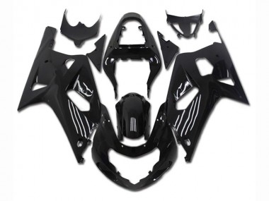 Noir Kit Carénages Motos Complet GSXR 600 / 750 K1 K2 K3 01-03