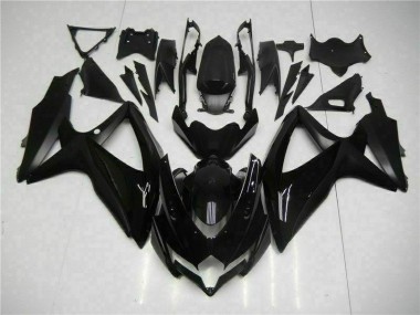 Noir Kit Carénages Motos Complet GSXR 600 / 750 K8 08-10