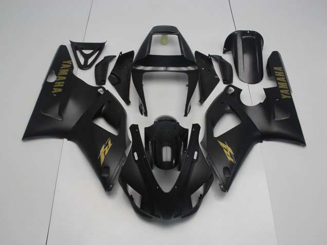 Noir Mat Jaune Carénage Moto R1 98-99