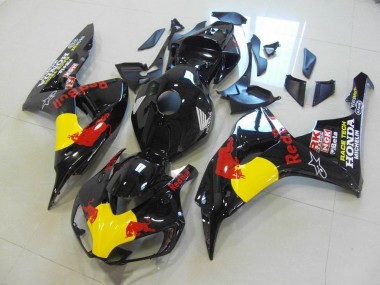 Noir Red Bull Carénage Moto CBR 1000 RR 06-07