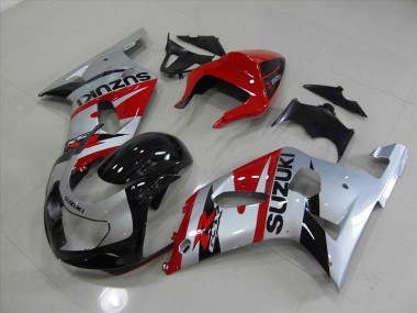 Noir Rouge Carénage Moto GSXR 750 K1 K2 K3 01-03