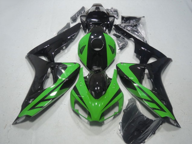 Noir Vert Carénages Moto CBR 1000 RR 06-07