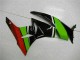 Noir Vert Rouge Carénage Moto ZX6R 09-12