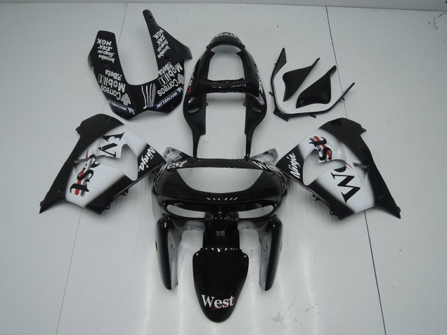 Noir West Carénage Moto ZX9R 98-99