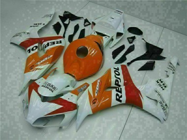 Orange Blanc Repsol Carénage Moto CBR 1000 RR 04-05