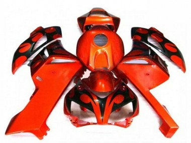 Orange Noir Carénages Moto CBR 1000 RR 04-05