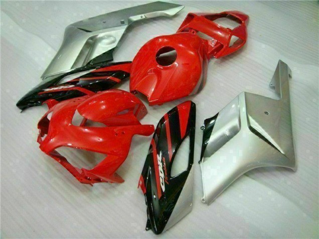 Rouge Argent Carénage Moto CBR 1000 RR 04-05