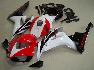 Rouge Blanc Noir Carénage Moto CBR 1000 RR 06-07