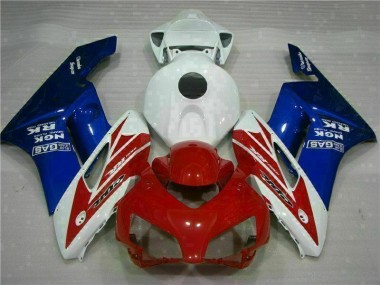 Rouge Bleu Carénage Moto CBR 1000 RR 04-05